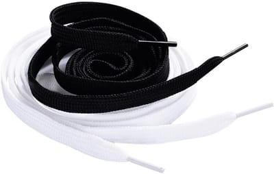 Elastische veters voor sneakers en hardloopschoenen, vervangende veters voor volwassenen en kinderen, zwart