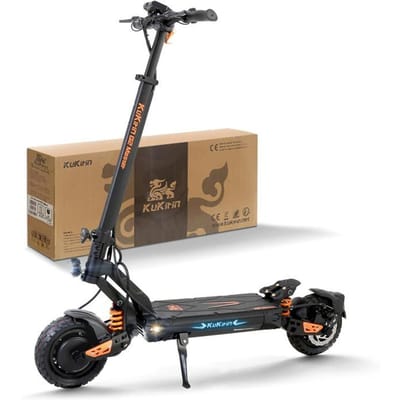 KuKirin G2 Master - Trottinette électrique pliable - Roues 10  - 60KM/H - Moteur 1000 W x 2 - Batterie 52V 20,8Ah - Autonomie 70 km