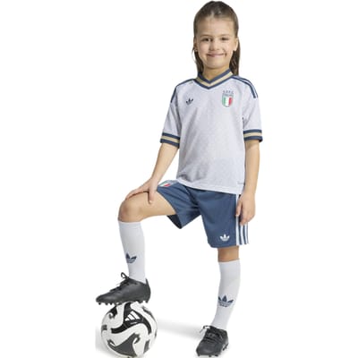 Adidas Italy Truien/Replica's Peuter - Blauw - Maat 93 - 98 CM - Poly Mesh