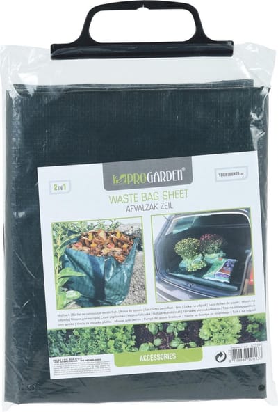 Pro Garden Afvalzak En Grondzeil 100 X 80 Cm Polyetheen Groen