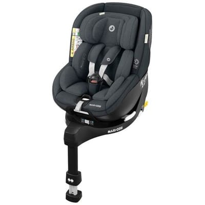 Maxi-Cosi Mica Pro Eco i-Size Autostoeltje - 360° draaibaar - Gerecyclede stoffen - Authentic Graphite - Vanaf de geboorte tot ca. 4 jaar