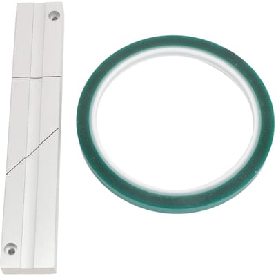 14 10 Inch Tape Splicing Set Professionele Vervanging Aluminiumlegering Open Reel Geluid Splicing Kit white