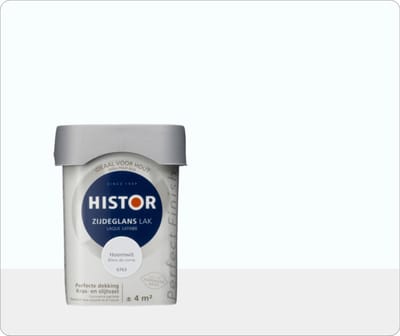 Histor Perfect Finish Lak Zijdeglans 0,25 liter - Hoornwit