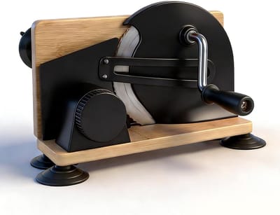 Broodsnijder - Broodsnijgereedschap - Gelijkmatig snijden - Verstelbare dikte - 33 x 27 x 15 cm - Zwart