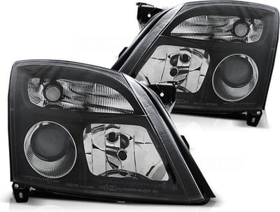 Koplampen OPEL VECTRA C 04 02-08 05 ZWART