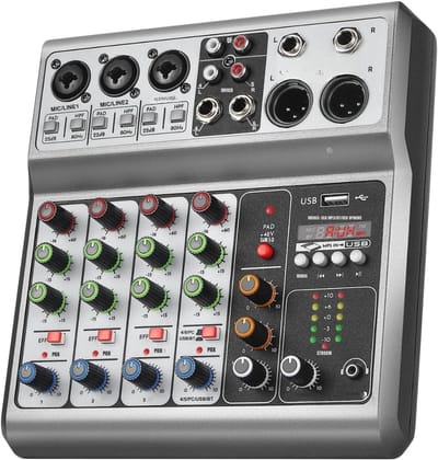 YOR® Stemvervormer - Voice Changer - Voor Kinderen en Volwassenen - Grijs - 21cm x 21cm x 7cm