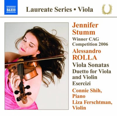 Jennifer Stumm, Connie Shih, Liza Ferschtman - Rolla: Viola Sonatas, Duetto For Viola And Violin, Esercizi (CD)