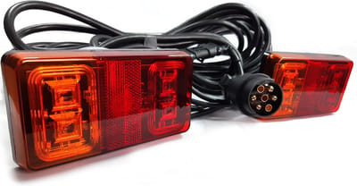 Aanhangwagen Verlichtingsset LED - 7,5 meter