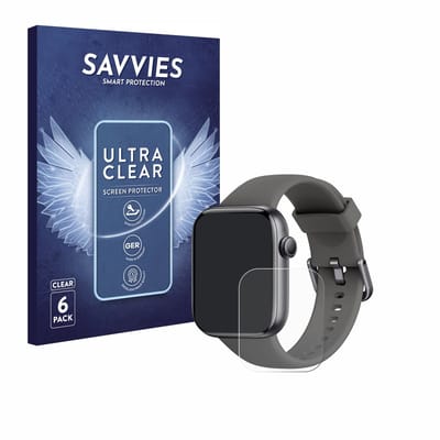 Savvies - Screenprotector voor AcclaFit P5 / L69C 1.85" - Folie Beschermfolie transparant 6 Stuks