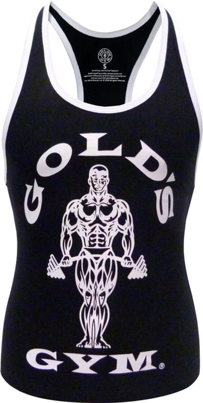 GGLVST021 Muscle Joe Ladies Stringer Vest - Black - S