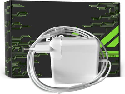 EcoLine - Oplader / AC Adapter - Geschikt voor de Apple Macbook 15 A1286 17 A1297 - Magsafe - 18.5V 4.5A 85W.