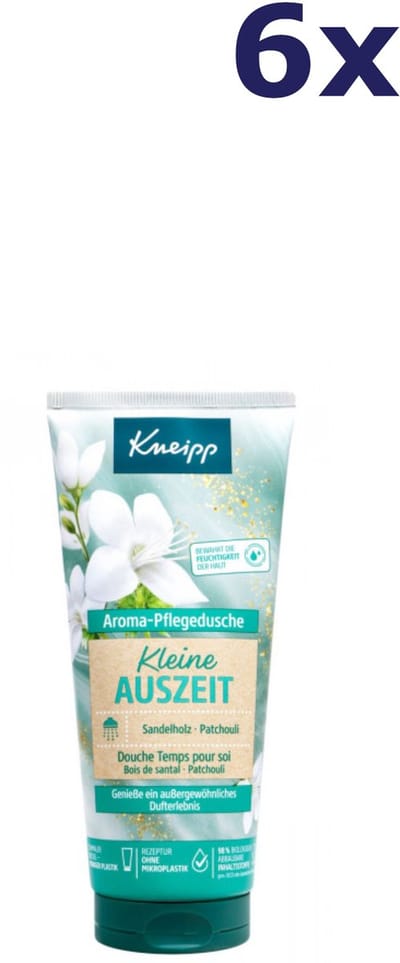 6x Kneipp Little Time Out Aroma Care Douchegel 200 ml