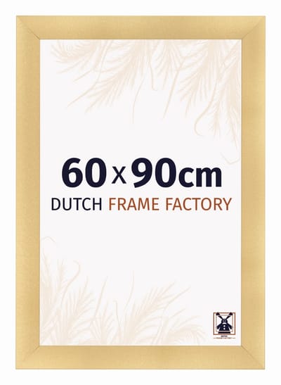 Fotolijst 60x90 cm - MDF - Goud Mat - Praag