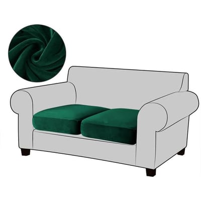 Housses de siège de canapé en velours pour salon, housses de coussin en peluche, épaisses et douces, extensibles, protection de meubles 4RD 165-200cm
