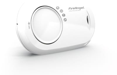 FireAngel FA3820-EUX10 Koolmonoxidemelder Incl. batterij (10 jaar) werkt op batterijen Detectie van Koolmonoxide