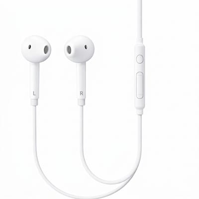 MT Deals - Headset voor Samsung en Android - 3.5mm AUX Jack - Oordopjes met kabel - Met Microfoon & Volumeknop