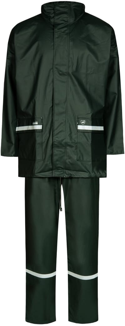 Donker groen regenpak van Lyngsøe Rainwear 6XL