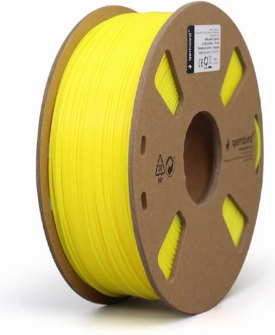 Gembird ABS filament - Fluorescent geel - 1.75mm ø - 1 kg