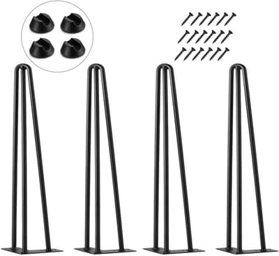 Set Tafelpoten Metalen Haarspeld voor Meubels Salontafel en DIY Projecten