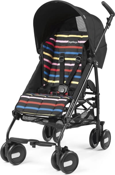 Lichte Opvouwbare Kinderwagen - Neon Kleuren - Verstelbare Rugleuning - Ideaal voor Pasgeborenen