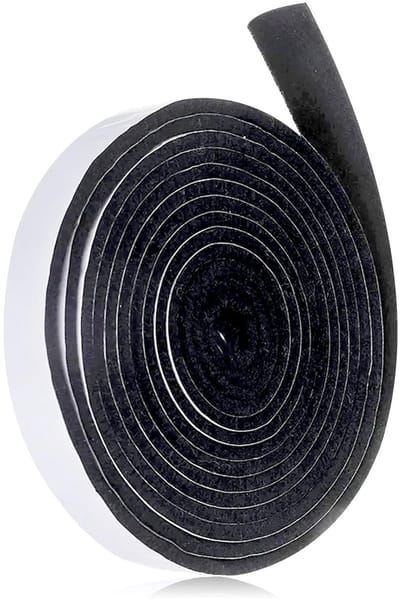 Zelfklevende Ovenafdichtkoord, 2.5 m, 3.5 mm Dikte, Warmtebestendig voor Kachels, Open Haarden en Grilltoepassingen