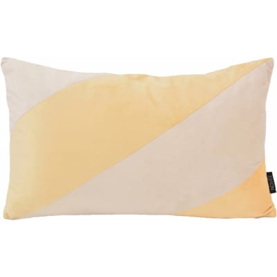 NOVÉE Velvet swirl /crème | 30 x 50 cm | kussenhoes | fluweel/polyester
