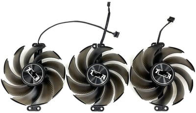 Ventilator Grafische Kaart - GPU Koeler - PC Onderdelen - Luchtgekoeld - 90 mm - Zwart