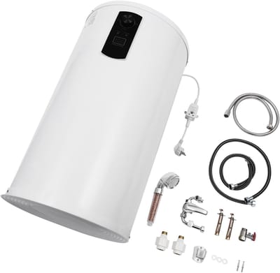 Elektrische Boiler - Warmwaterketel - Direct Warm Water - Snelle Verwarming - 120 Liter - Wit
