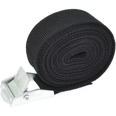 Sangles à boucle de pression de 5 m pour fixation de bagages lourds, ceinture de fixation réglable, tendeur de corde, boucle d'autodéfense, corde de sécurité