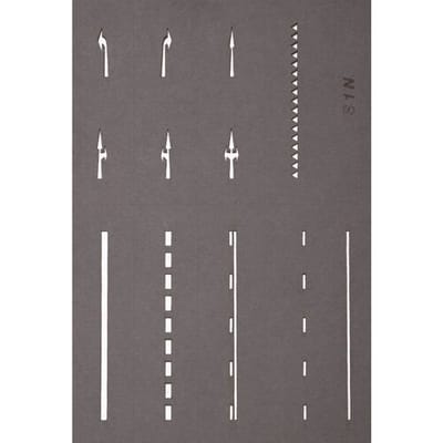 NOCH 34240 N Straatmarkering-sjablonen