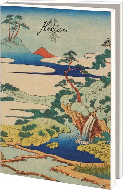 Bekking & Blitz - Wenskaartenmapje - Set wenskaarten - Kunstkaarten - Museumkaarten - 10 stuks - Inclusief enveloppen - Aziatische kunst - Aziatische landschappen – Hokusai - Chester Beatty Library Dublin
