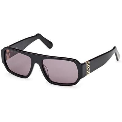 Gcds GD0034 Shiny black 55/16/135 UNISEX Zonnebrillen
