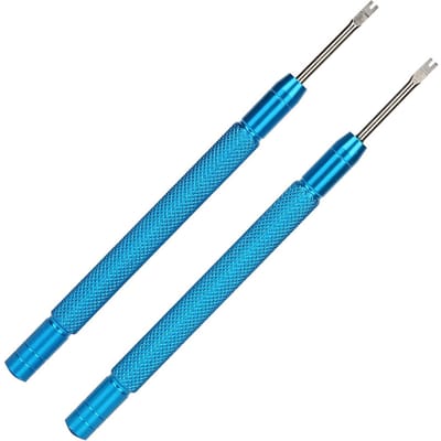 2 stuks Horloge Hand Horloge Naald Verwijderaar Lifting Tool Horloge Reparatie Accessoire blue