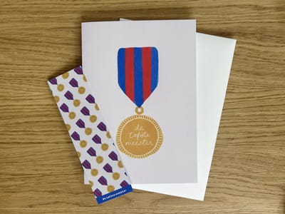 Set van 3 Bedankkaartjes Juf Meester Luxe A5 – Afscheid Schooljaar – Met Envelop – 3 x De Liefste Juf – Bedank kaart School – Dankjewel Kaartjes – Wenskaarten Set – Wenskaarten Blanco – Wenskaart Bedankt – Originele Illustraties