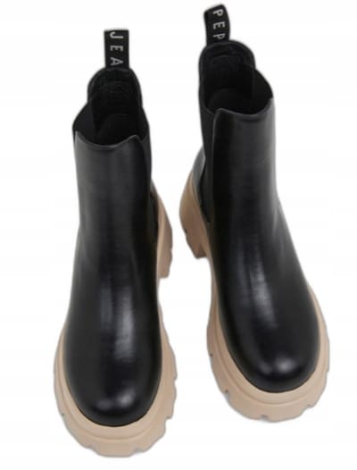 Pepe Jeans LOL - Chelsea Boots - Zwart - Dames - Maat 39