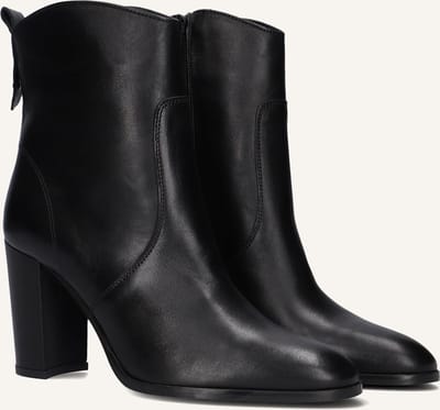 BLASZ 165 Enkellaarsjes - Enkelboots met rits - Dames - Zwart - Maat 41