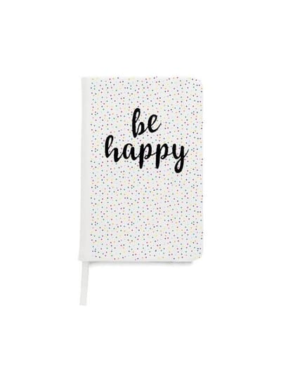 A5 Notitieboek Verpleegkunde Gelijnd Be Happy - Zorg - Cadeau Verpleegster