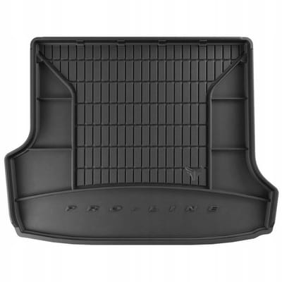 Premium Rubber Kofferbakmat met Organizer Functie – Geschikt voor VOLVO XC70 1999-2007 – TPE Rubber – Hoge Rand 5 cm – Antislip & Geurloos