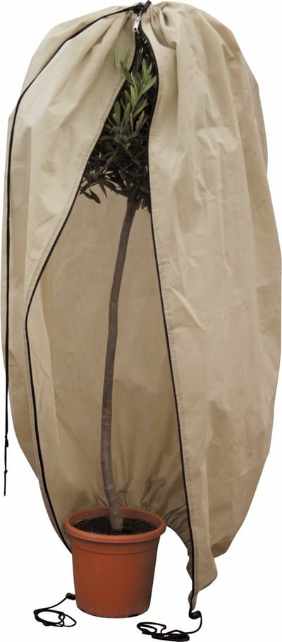 Eurotrail Plantenhoes tegen vorst - Beschermhoes winter boom/plant - Ø 120 - Beige - Planthoes
