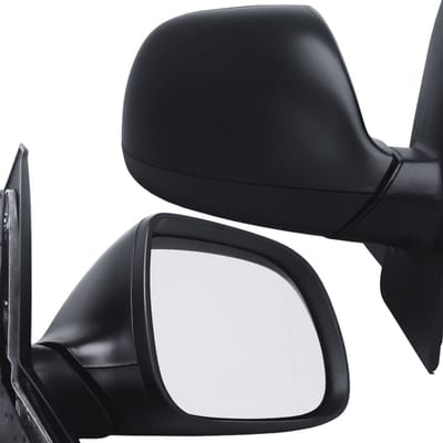 BILMAX Rechter Buitenspiegel Vervanging voor Volkswagen Transporter T5 | Multivan V (Facelift) 2010–2015, Elektrisch Verstelbaar, Handmatig Inklapbaar, Verwarmd, Zwart, 5-Pins (Passagierszijde)