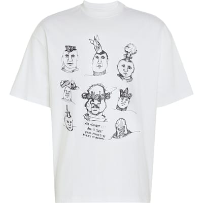 Adidas Originals Peter Moore T-shirt Wit