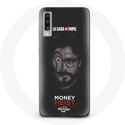 Coque pour Samsung Galaxy A70 La casa de papel El profesor split Money Heist saison 5