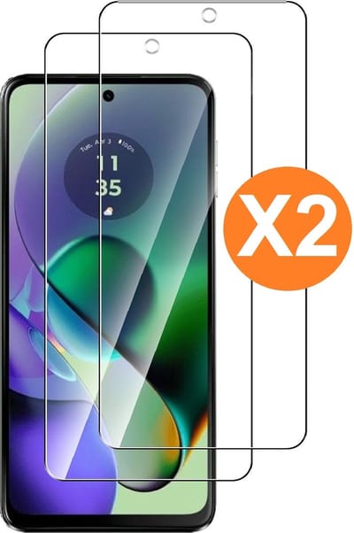 Screenprotector geschikt voor Moto G54 screenprotector Mot G54 Power Screenprotector Beschermglas - Moto G14 Screen protector gehard glas - screenprotector Moto G14 / G54 - 2 Stuks