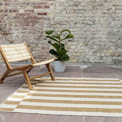 Buitenkleed Metro Stripe Jute - Interieur05 - 160 x 230 cm - (M)
