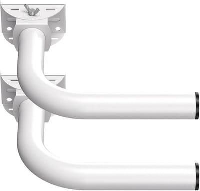 Antenne Beugel - Wifi Extender Mount - Signaal Optimalisatie - Verstelbare Hoek - 31 x 16 x 10 cm - Zilver
