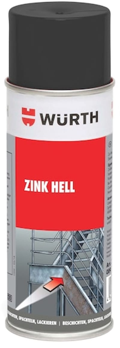 Wurth - Zinkspray - zinkspray inhoud 400 ml