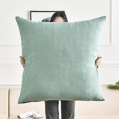 50x50/60x60/80x80CM Groot formaat sierkussenhoes Woonkamer Bank Effen kussenhoes Decor Huis Decoratieve kussensloop 50x50cm