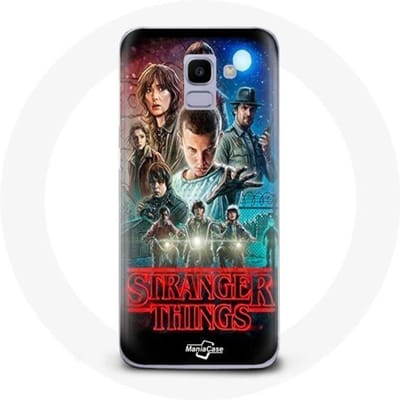 Case voor Samsung Galaxy A8 2018 Stranger Things teaser seizoen 2