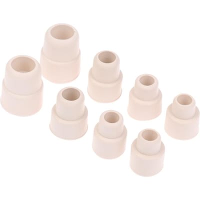 20 stuks 14# 16# 19# 24# Rubberen dop Lab rubberstop Omgekeerde dop Anti-mond Rubberen afdichtingsplug Voor laboratoriumflessen No.16 beige