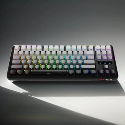 LDON LX87 Draadloos Mechanisch Toetsenbord met RGB-Verlichting – USB-C Gaming & Kantoor Keyboard